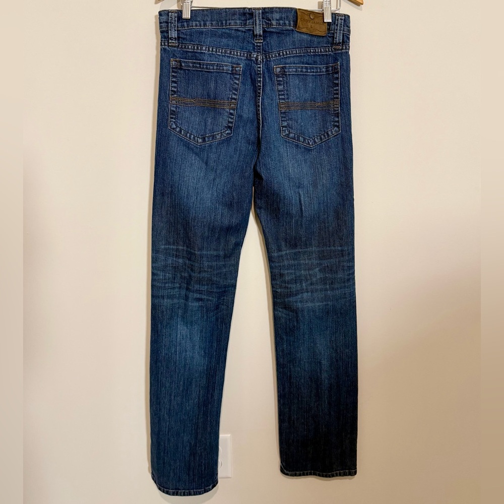 Cody James Blue Denim Jeans Slim Boot Cut - 31W x 34L - Picture 2 of 12